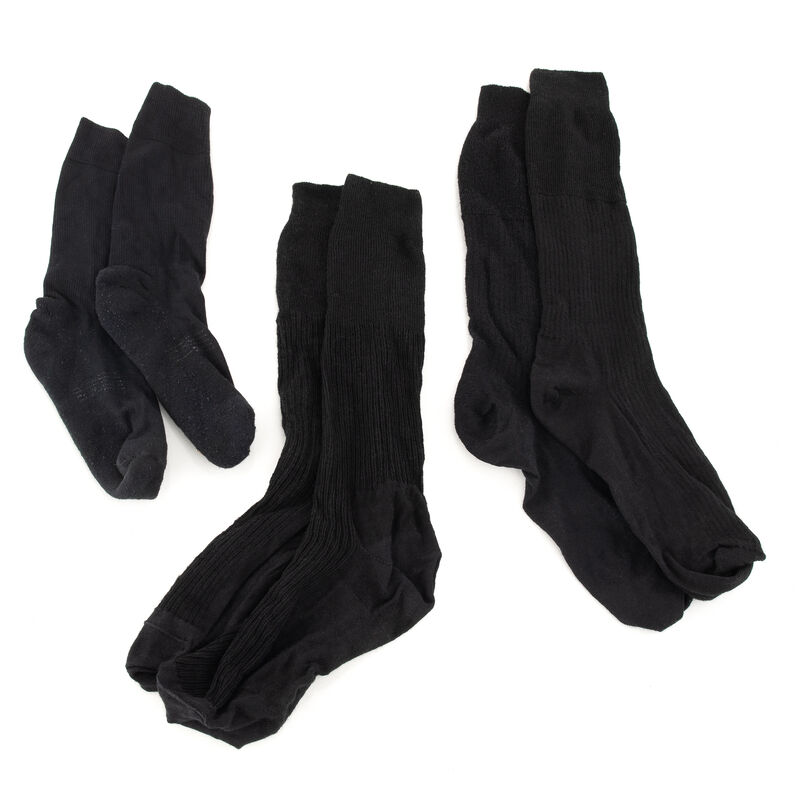 British Assorted Black Light Weight Socks [5-Pack] | Issued, , large image number 1